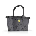 reisenthel Einkaufskorb carrybag smiley ® grey BK7085 schwarz grau gelb 22L