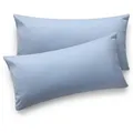 Blumtal Kissenbezug, Hellblau, Textil, Rechteckig, 80x40 cm, Oeko-Tex® Standard 100, Schlaftextilien, Bettwäsche