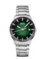 MIDO Commander Gradient Schweizer Automatikuhr für Herren, Zifferblatt mit Farbverlauf, Gehäuse aus Edelstahl, 40 mm, Grün auf Edelstahl, Modern