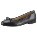 Ara SARDINIA Ballerina Loafer, Festtagsschuh, Business Schuh mit Schleife blau 36,5 EU (3,5 UK)
