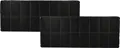 vhbw 2x Aktivkohlefilter kompatibel mit Bosch CD53030, CD53030/05, CD5202/04, CD52030, Constructa, CD53030/08 Dunstabzugshaube - 42 x 16,8 x 3,1 cm