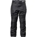 GMS-Moto Highway, Textilhose wasserdicht Kinder - Schwarz/Grau/Neon-Gelb - 128