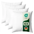 Blumtal Kissenfüllung 50x50 cm 4er - Oeko-TEX zertifizierte Kissen Füllung - Kissen aus Polyester - waschbares Innenkissen - Kissen Inlett 50x50 cm - Füllkissen 50x50 weich
