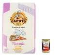 12x Farina Caputo Nuvola Pizza Napoli Pizzamehl Für Leichten Teig 1kg+Polpa 400g