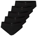 Herren Slip 740921 5er Pack, FarbeSchwarzWäschegrößeL 6