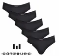 Götzburg - Slip - Sportslip - 5er Pack- schwarz - Größe L / 6