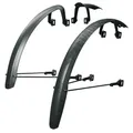 SKS Speedrocker XL Schutzblechset, für Gravelbikes bis 52 mm Reifenbreite, Ho...