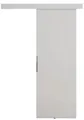 KIER FURNITURE Schiebetür Komplettset MALIBU - Tür mit Laufschiene - Schiebetürsystem - Raumspartür - Innentüren - Sliding Door Set - Weiß B66xH205xT1,6cm