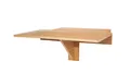 Holz Wand Klapptisch schwebend - 60 x 40 cm - Hänge Küchen Ess Bistro Tisch