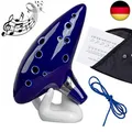 Zelda Ocarina, 12 Loch Legende von Zelda Ocarina der Zeit, Zelda Alto C Triforce