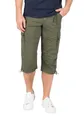 Timezone Herren 3/4 Cargo Hose Loose MILESTZ Short Mid Waist Loose Fit W30-W40, Größe:W 33, Farbe:1212-4724 Washed Light Olive