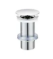 wohnfreuden Ablaufventil 120 mm Permanentablauf Ablauf-Ventil chrom, 5751