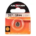 ANSMANN Knopfzelle SR44/357 Silberoxid 1,5 V, 1 St.