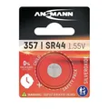 10 Stk. Ansmann Knopfzelle 1,55 V 133 mAh SR44 11,6x5,4mm 1 St./Bl. Knopfzellen