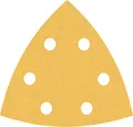 Bosch 50x EXPERT C470 Schleifblatt (für Farbe auf Holz, Hartholz, Ø 93x93 mm, Körnung 120, Professional Zubehör Deltaschleifer)