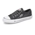 Dockers by Gerli Damen Low-Top Sneaker, Frauen Halbschuhe,schnürschuhe,schnürer,straßenschuhe,Strassenschuhe,Sportschuhe,grau,44 EU