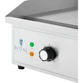 Royal Catering Elektro Grillplatte - 727 x 420 mm - geriffelt/glatt - 4400 W