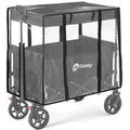 Sekey Regenschutzhülle für Faltbarer Bollerwagen mit Dach 75 x 50 x 65 cm