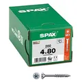 SPAX Universalschrauben T20 Senkkopf WIROX 0191010400805 4 mm x 80 mm, 200 St.
