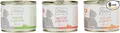 MjAMjAM Premium Katzen Nassfutter Mixpaket 6x200g getreidefrei Monoprotein