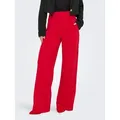 JDY Jerseyhose JDYGEGGO NEW LONG PANT JRS NOOS Materialmix rot M (38)