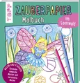 Malbuch Feenwald 32 Seiten, Zauberpapier, Magische Muster, Kinderbuch