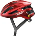 ABUS Rennradhelm PowerDome MIPS - leichter Fahrradhelm mit cleverem Belüftungssystem und Aufprallschutz -  Italy - für Damen und Herren - Rot, Größe M (54-58 cm)