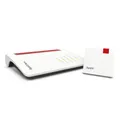 FRITZ!Mesh Set: FRITZ!Box 7530 AX (Wi-Fi 6 Router mit 1.800 MBit/s + 600 MBit/s) und FRITZ!Repeater 1200 AX (Wi-Fi 6 Repeater mit 2.400 Mbit/s + 600 Mbit/s, deutschsprachige Version)