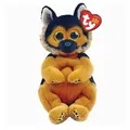 Ty Beanie Babies Knuffel Herder Ace 15 Cm - Schwarz