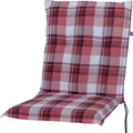 Auflage Niederlehner Milano 2396 rot-weiß kariert 102x49x6 cm KETTtex