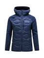Peak Performance Herren Helium Down Hybrid Hoodie Jacke, blue shadow, XL