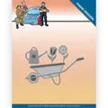 Stanzschablone - Yvonne Creations - Big Guys Professions - Schubkarre