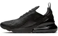 Nike Air Max 270, Herren Sneakers, Schwarz (Black/Black/Black 005), 44.5 EU