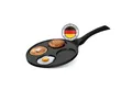 Cheffinger Crêpepfanne Pancakes Bratpfanne Pfannkuchen Spiegeleier, Aluminium (Spar-Set), induktionsfähig