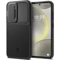 Handyhülle für Galaxy S24 Spigen Case Cover Etui Futeral Hülle Tasche Schwarz