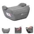 Lorelli Kinder Sitzerhöhung i-Size Magellan (125-150cm) Bezug waschbar, Booster, Farbe:grau
