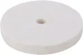 Wolfcraft Polierfilzscheibe 75 x 10 mm