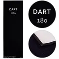 Kingpower Dartmatte Dartteppich Dart Matte Turnier Matte Dartmatte Darts 237x80 cm Schwarz