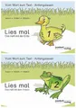 Lies mal - Hefte 1 und 2 (Paket): Vom Wort zum Text - Anfangslesen