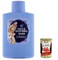 6x PAGLIERI Felce Azzurra Talco Classico Talkum 200g dose+Italian Polpa 400g