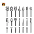 Holzschnitzerei Bohrer Set 20 Stück HSS-Drehfräser Gravurst