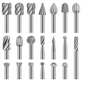 Holzschnitzerei Bohrer Set 20 Stück HSS-Drehfräser Gravurstif