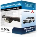 Für Mitsubishi Pajero 03.2007-jetzt G.D.W. Anhängerkupplung starr AHK