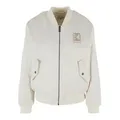 Karl Kani Bomberjacke Karl Kani Damen KW241-014-2 Karl Kani Og Satin Bomber Jacket (1-St) weiß XXL