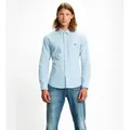 Levi's für Herren. 86625-0005 Batterie Hausmarke Slim Fit Hemd blau (XL), Lässig, Baumwolle, Langarm