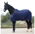 Bucas Pferde-Abschwitzdecke Bucas Therapy Mesh Cooler - Navy/Orange