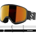 Salomon LUMI Goggles, Unisex Anti-Fog Ski Goggles For Snowboarding and Mountain Adventures
