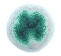 Scheepjes Whirl Bobbel Farbverlaufsgarn zum Stricken und Häkeln Häkelwolle, 1000,00 m (Farbverlaufswolle Baumwollmischgarn, Wolle mit Farbverlauf), 60% Baumwolle und 40% Polyacryl