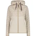 CMP Damen Hoodie Jacke (Größe XS, beige)