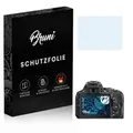 Bruni Schutzfolie kompatibel mit Nikon D5600 Folie, glasklare Displayschutzfolie (2X)